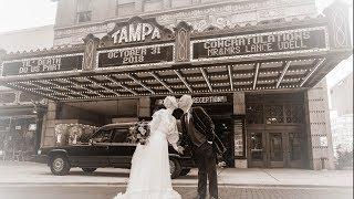 Haunted Wedding at Tampa Theatre - Tara & Lance