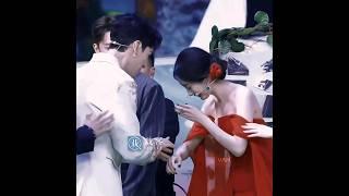 gongjun mistakenly pulled yangmi's arm lol  #yangmi #gongjun #cdrama #chinesedrama #drama