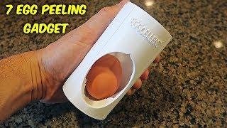 7 Egg Peeling Gadgets put to the Test!