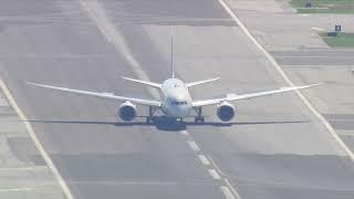 JAL Japan Airlines Boeing 787 Landing SFO