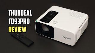 Thundeal TD93Pro In-Depth Review - Best 1080p Android Projector below $200! Better than Wanbo T2 Max