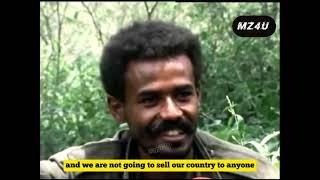 Eritrean President Isaias Afewerki Leader of the EPLF - 1975 interview with Spanish press