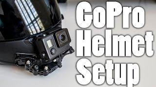 GoPro Chin Mount Motorcycle Helmet Setup