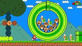 When Everything Mario Touches Turns into a Circle...