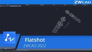 [ZWCAD KOREA] ZWCAD 2022 신기능 소개 - ZW2022 Flatshot기능 #CAD기능 #CAD강의 #캐드도면