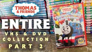 My ENTIRE Thomas Home Media Collection Part 2 (For real this time)