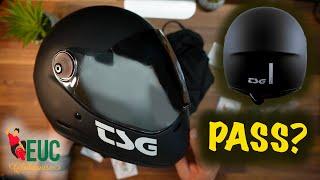 Best looking EUC and PEV helmet - TSG Pass Pro with hack