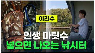 역대급 마릿수 달성!! 아리수 낚시터의 체험 방류 현장 #방류 #1박2일