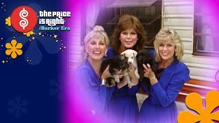 Cute! TPIR Models Pamper Adorable Puppies During a Sweet Showcase | The Price Is Right 1985