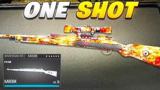 new *ONE SHOT* KAR98 LOADOUT is META in WARZONE 4!  (Best KAR98K Class Setup) - BO6