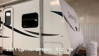 2011 Keystone Sprinter 299BHS - Red10RV