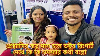 প্রেগ্ন্যাসির কত মাস চলে ডক্টর রিপোর্ট দেখে কি কি সমস্যার কথা বল্লো।​⁠@BangladeshibloggerMim