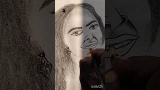 Woman face art #drawing #ytshorts Vk art gallery