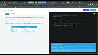 47 Smart Parking Lot | Introduction to Python | Sololearn