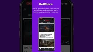 GoWhere: Experiência digital em gastronomia e lifestyle