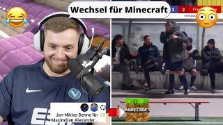 Ausgewechselt worden für Minecraft Event