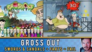 Gross Out, Sludge Valley: Swords & Sandals plus farts equals FAIL! Oli Plays #12
