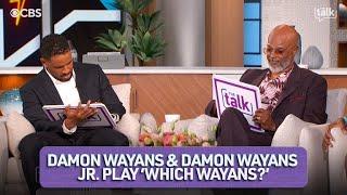 Damon Wayans Jr. Slapped Damon Wayans! | The Talk