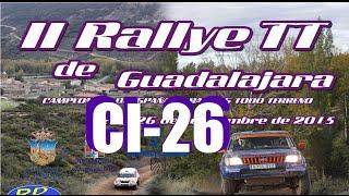 II Rallye TT Guadalajara 2015 Puesto CI-26