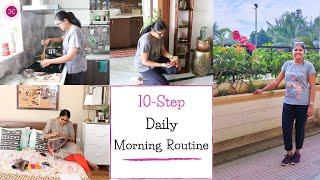 My 10 Step  Daily Morning Routine / Productive Morning Routine Indian