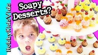 DESSERT Soaps by the Dozen! SWEET Smelling Delicious Looking Soaps HobbyKidsVids