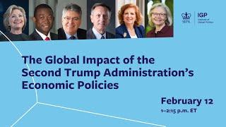 The Global Impact of the Second Trump Administration’s Economic Policies