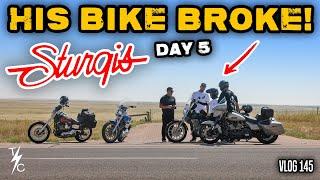 His Bike Broke! Will We Make It To Sturgis 2024? Day 5 - Vlog 145