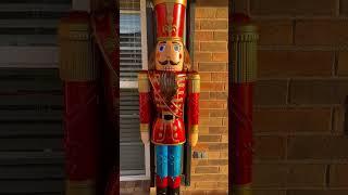 6 ft Holiday Traditions ANIMATED LED Nutcracker #nutcracker #homedepotnutcracker #shorts