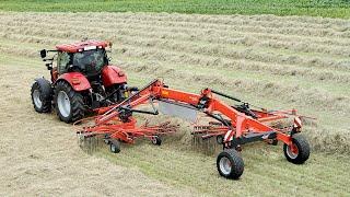 KUHN – GA 8030 (Giro-andaineur double rotor à dépose latérale)