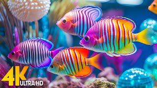 Ocean 4K - Calming Sea Life and Stunning Coral Reef Fish - 4K Video for Relaxation