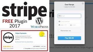 Stripe Payments with Wordpress 2017 - Free Stripe Payment Plugin for Wordpress