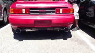 PRIME MR2 Gen4 3SGTE custom downpipe w/Berk Exhaust