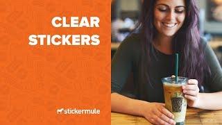 Clear stickers – How to make transparent stickers