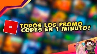  Todos los PROMOCODES de ROBLOX 2023 en 1 minuto! Codigos de Roblox!