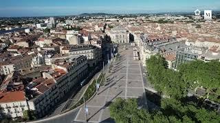 Travaux Place de la Comédie - Timelapse