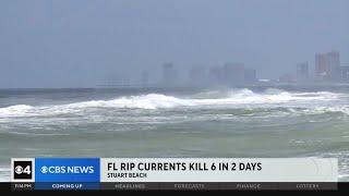 6 drowned in rip currents at Florida beaches in 2 days. Here's what to do if you get caught in one