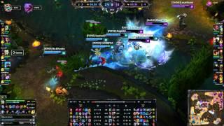 League of Legends - PentaKill de Orianna (Na equipe ranqueada )