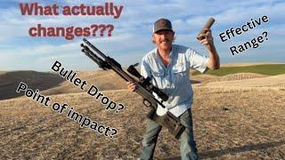 Precision rifle FAQ.... Does adding a suppressor change performance?