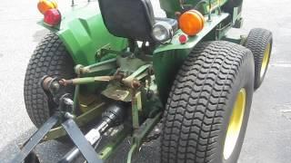 John Deere 750 tractor with cutter for sale