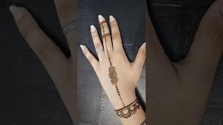 Explained - Simple and easy mehndi designs for beginners #shortvideo #shorts #bollywood #music