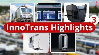 Zwischen neuen Sitzen und transparenten Screens: Das sind die InnoTrans Highlights abseits der Züge!