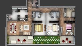 Modern 3 Bedroom House Design & Layout Ideas- Plan n Design