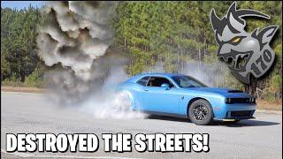 SLIDING DEMON170 & DOING BURNOUTS! *EPIC*