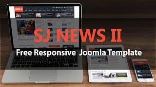 Quick Tour: Sj NEWS II - Free Responsive Joomla Template