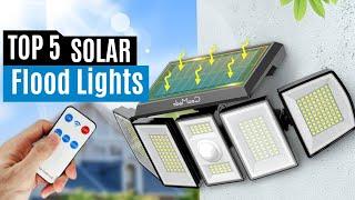 TOP 5 Best Solar Flood Lights In 2023 (Buying Guide)