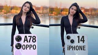 Oppo A78 5G Vs iPhone 14 Camera Test Comparison