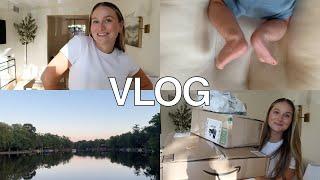 VLOG: Huge Amazon Haul/Unboxing + New Baby Monitor + Wing Night