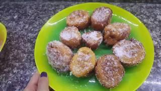 بينيي الخبز البايت/pain perdu / french toast / لا للتبذير مرافق قهوة بمكونات اقتصادية