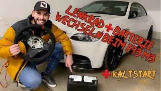 Lenkrad & Batterie einbauen beim E93 M3