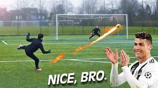 Cristiano Ronaldo would be proud  Ultimate Free Kick Battle